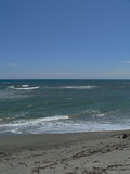Korsika Meer Strand und blauer Himmel